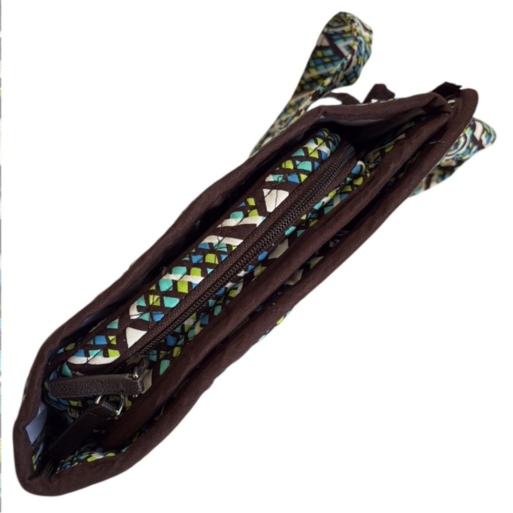 NWT Vera Bradley Hanging Organizer Rain Forest Pattern Jewelry MakeUp Travel Kit - Picture 4 of 11